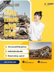 Dịch vụ thu mua phế liệu uy tín
