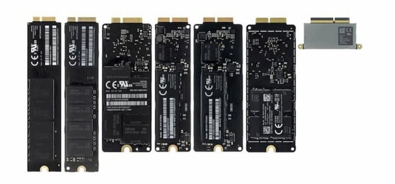 Các loại ổ cứng SSD phổ biến cho MacBook hiện nay